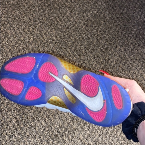 Gold blue and fuchsia Nike authentic - Picture 5 of 12